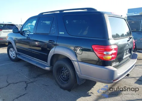 2002 Toyota Sequoia Sr5 V8 из США, поврежденный, VIN 5TDZT34A72S112166